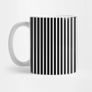 Black and white stripes design by dmerchworld Mug